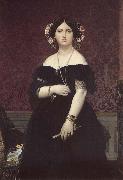 Jean-Auguste Dominique Ingres Mrs. Moitessier France oil painting artist